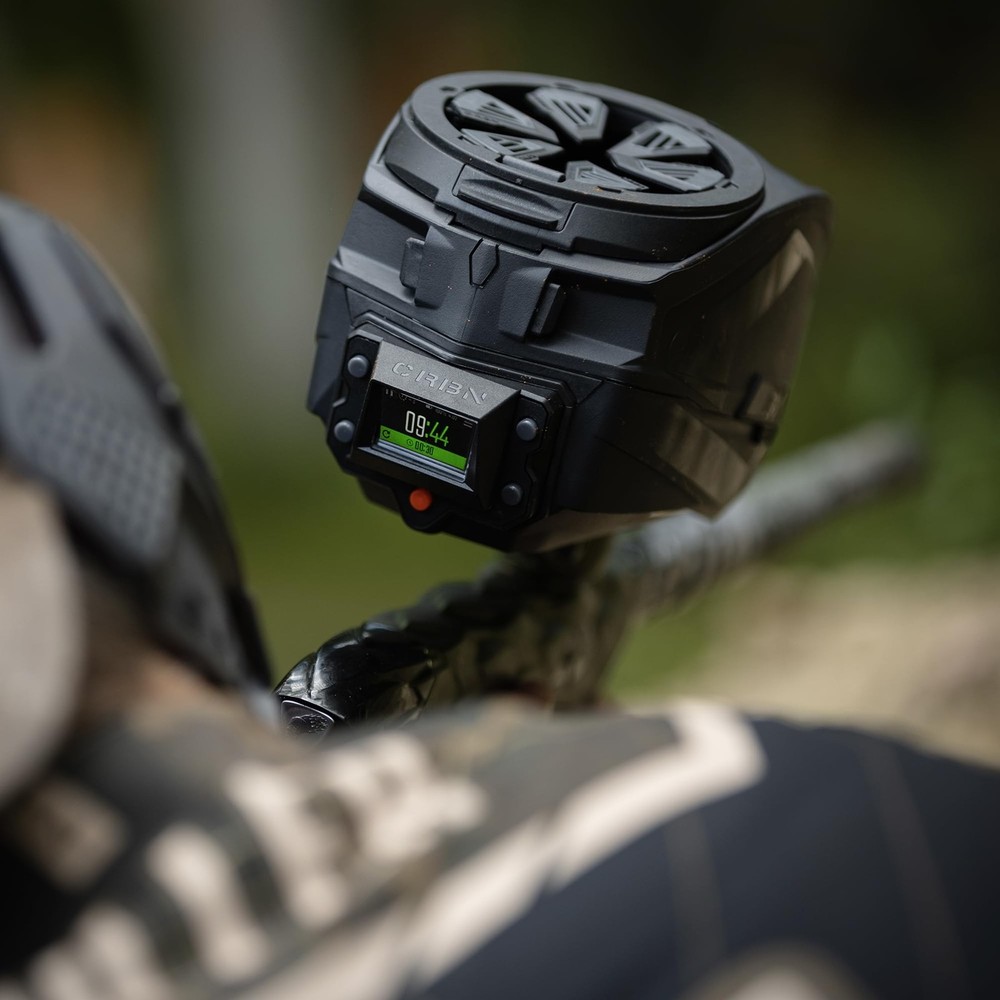 CRBN DRV 200 Loader - Carbon Paintball Black