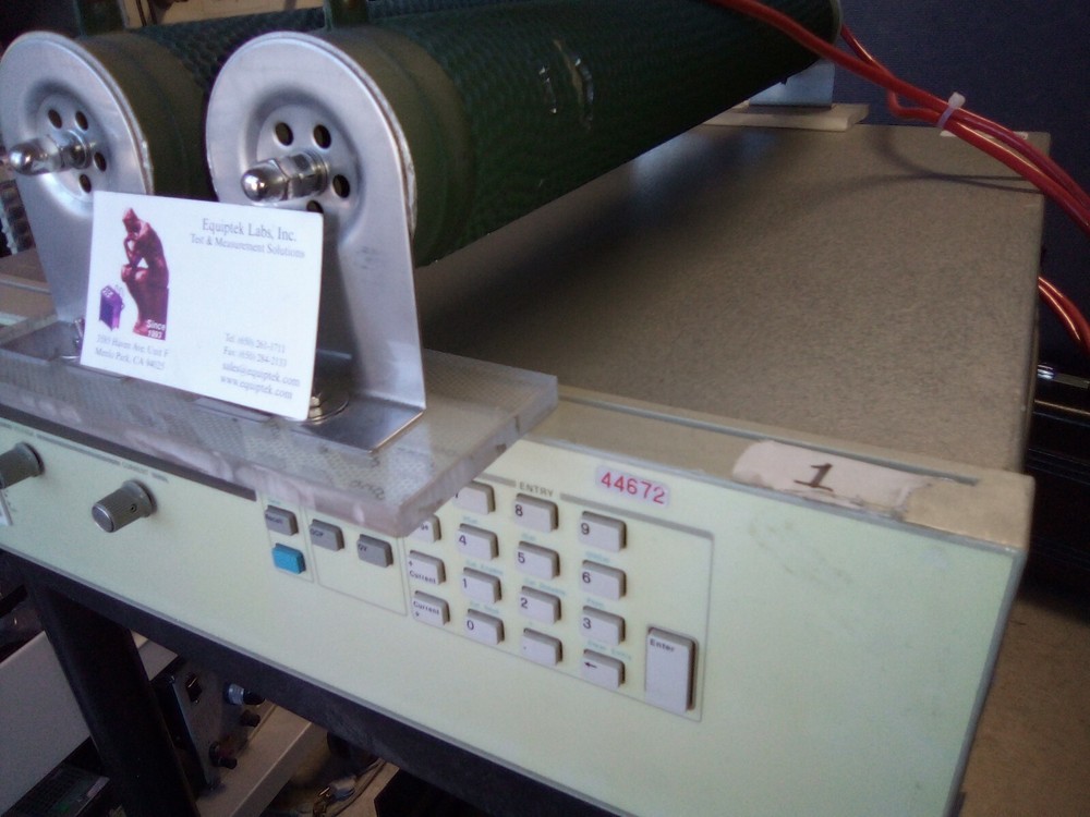 HP 6655A 0 to 120 Volt Programmable Lab Power Supply with constant current mode