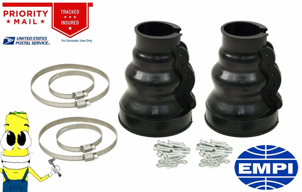 Empi Split Stock Style Axle Swing Boot Kit For VW Bug Baja Sandrail Manx Buggy