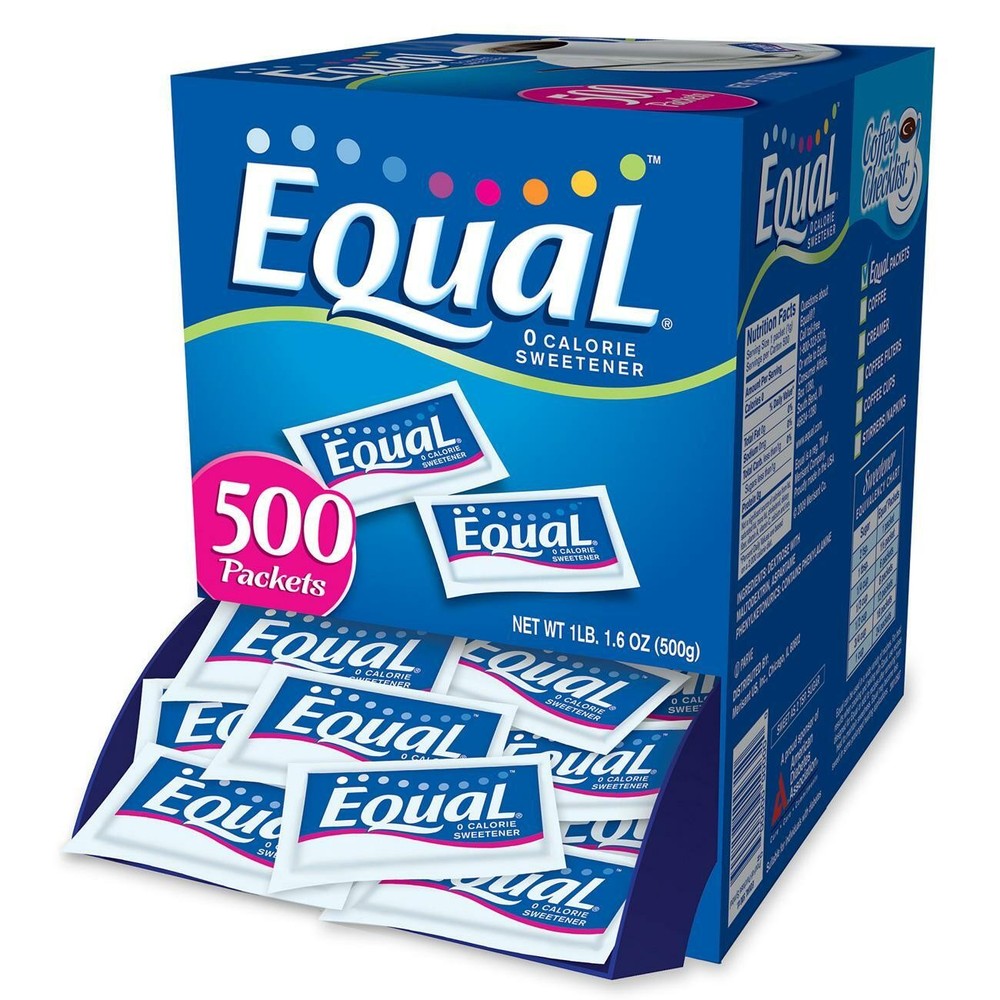 Merisant NUT810940 Equal Sugar Substitute 0.04 oz Packets