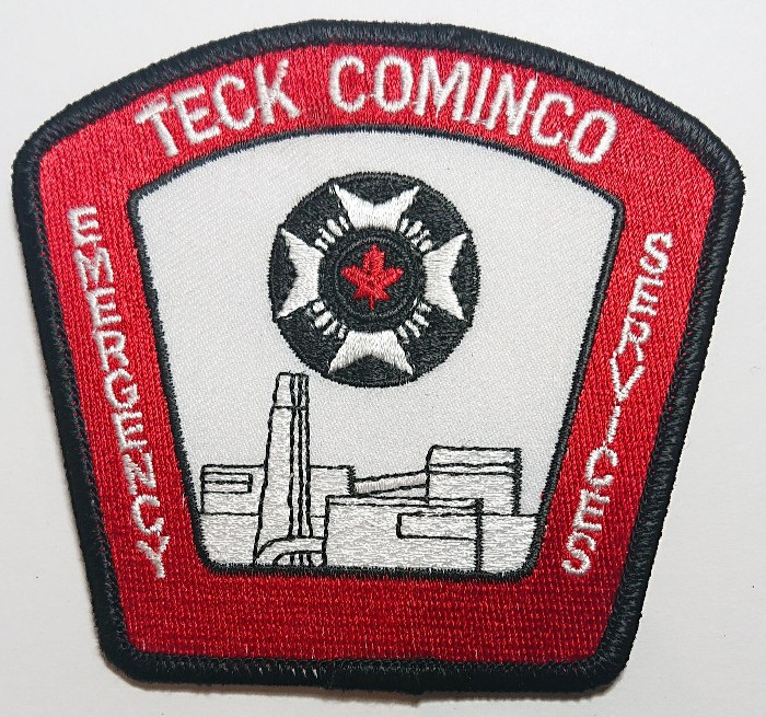 Teck Cominco Emergency Services Patch Badge Crest