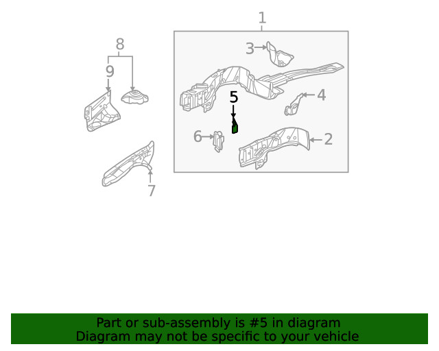 Genuine GM Bracket 22686157