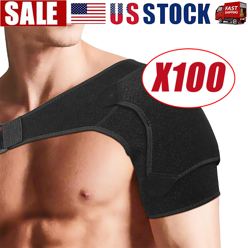 Shoulder Brace Support Compression Sleeve Torn Rotator Cuff Relief Joint AC Pain