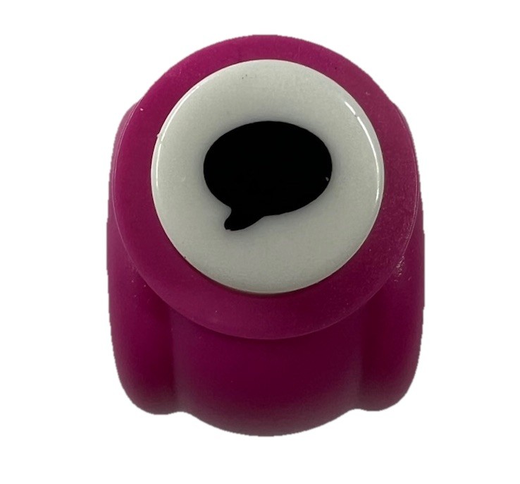 Paper Puncher for Crafting 0.5” Speech Bubble