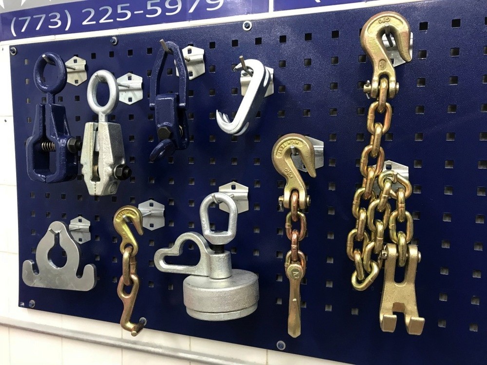 AUTO BODY FRAME MACHINE 9 PIECE TOOLS AND CLAMP CHAIN SET SPECIAL PRICING