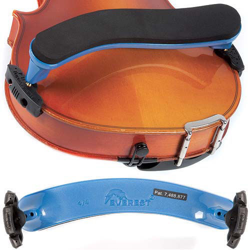 Everest Blue ES Series 4/4 Violin Adjustable Shoulder Rest