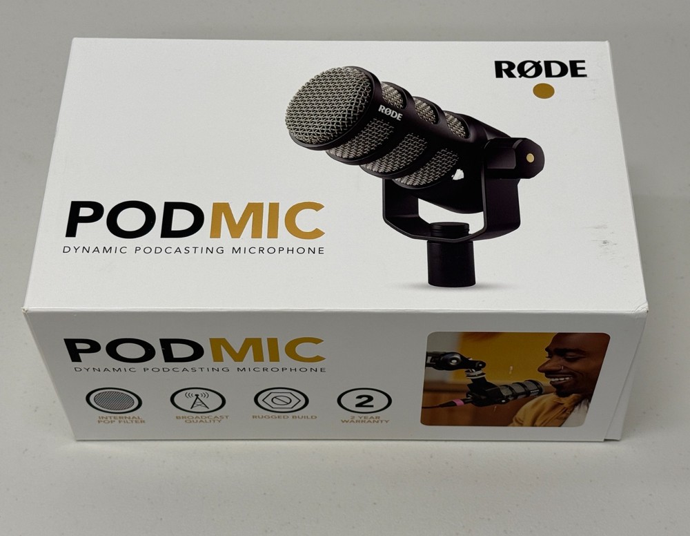 Rode PodMic Dynamic Podcasting Microphone