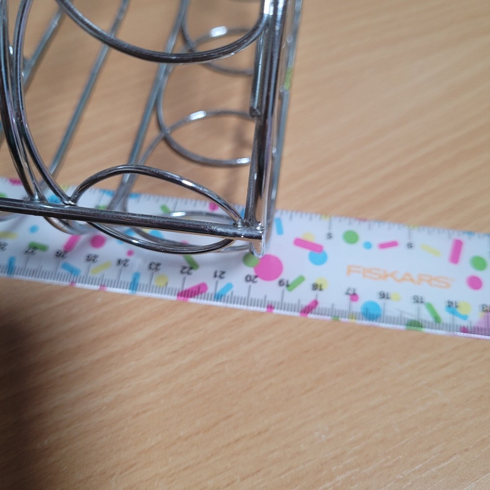 Condiment Holder Metal Wire Rack with Handle