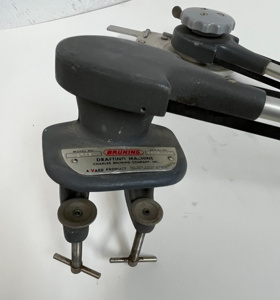 Vintage Bruning VARD Drafting Machine Model 2705