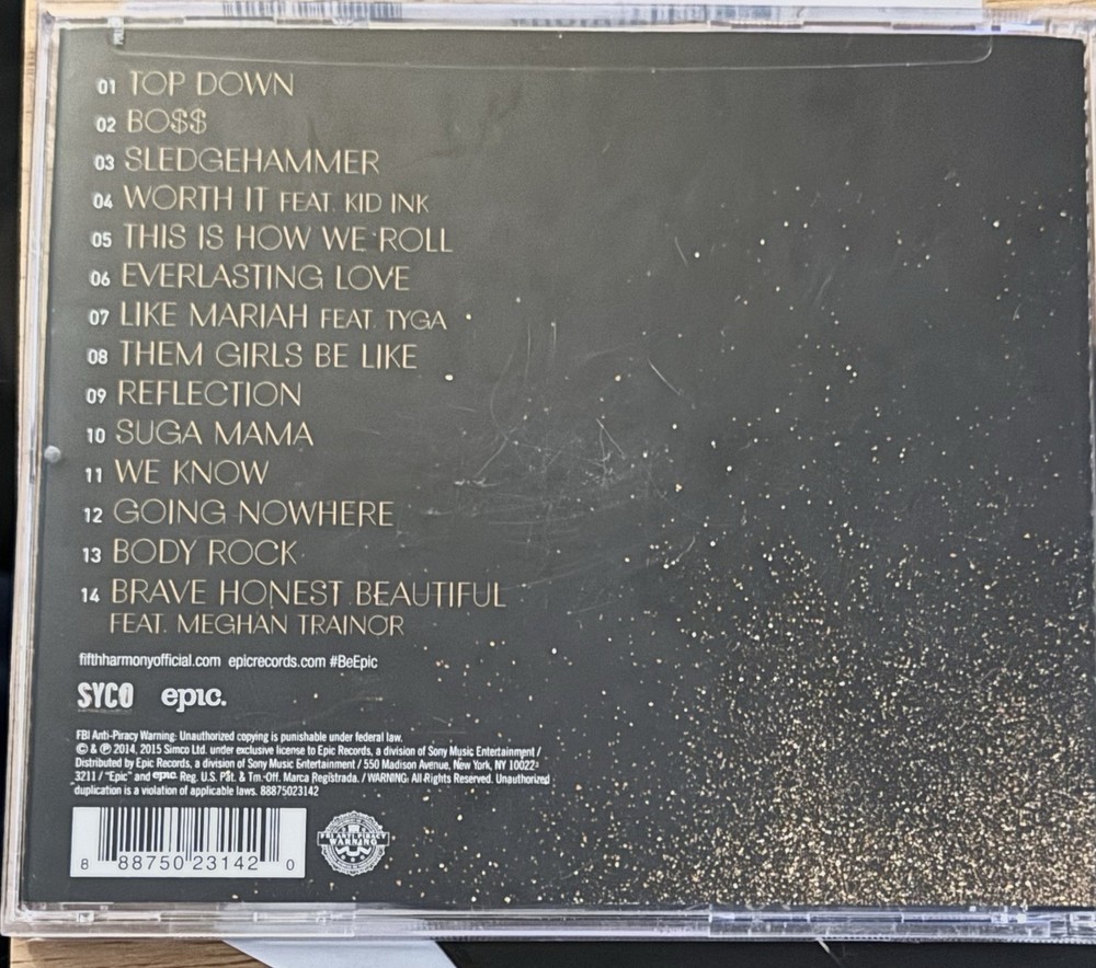 Fifth Harmony , Signed Autographed , Cd , Reflections Deluxe
