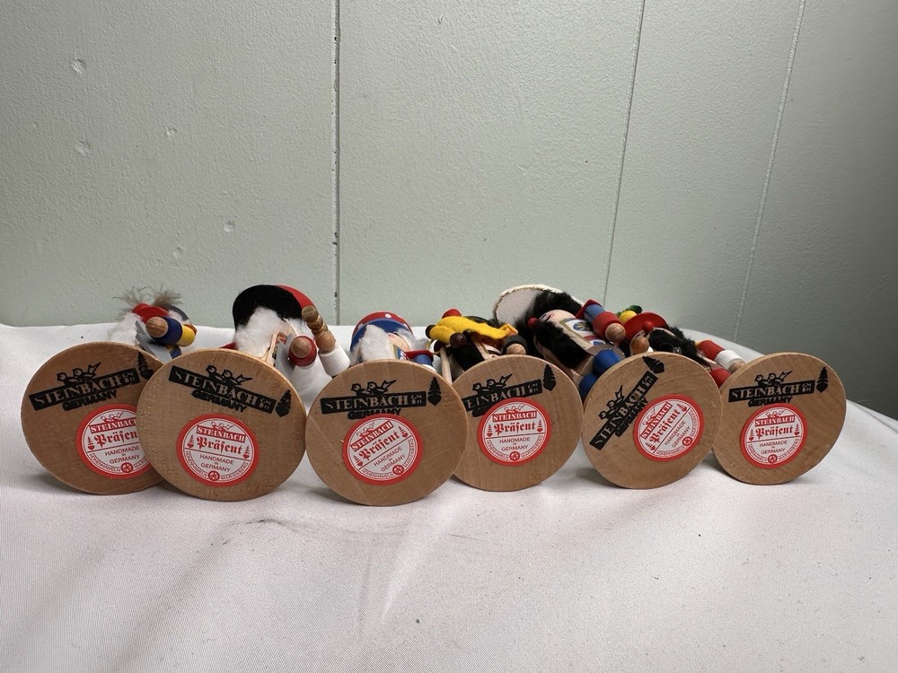 Steinbach Nutcracker Christmas Decor 5" Germany Lot 6