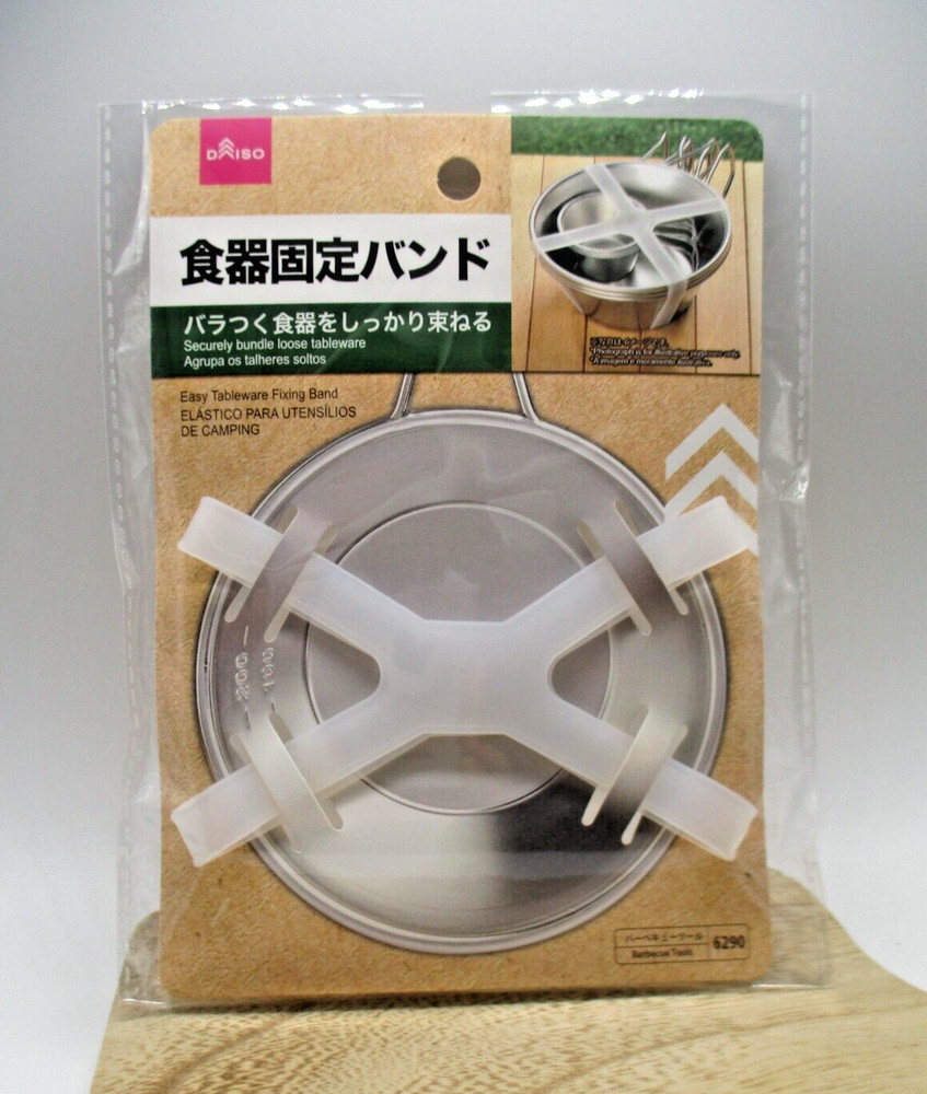 DAISO Easy Tableware Fixing band  For Camp outdoor