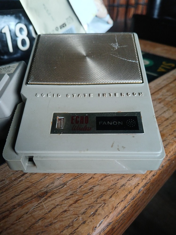 Vintage Fanon Echo Solid State Intercom