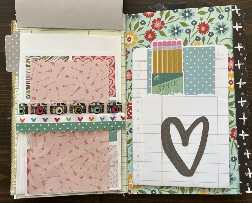 Handmade Starbucks Junk Journal Paper Bag Scrapbook