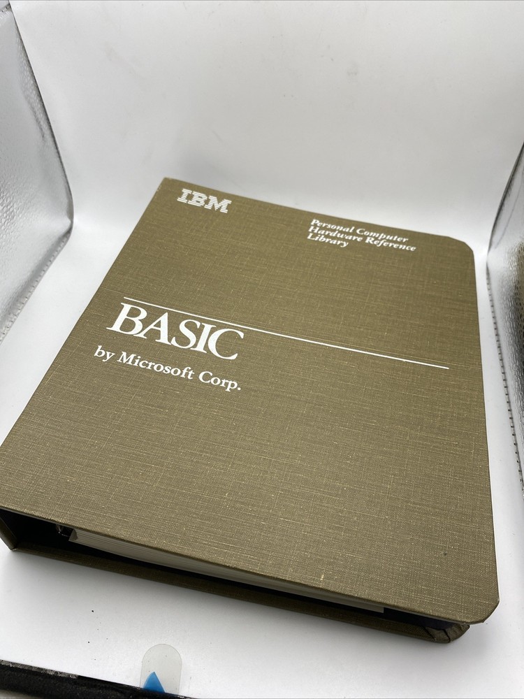 IBM BASIC Reference 1984 3rd Edition 6025010 (No Software)