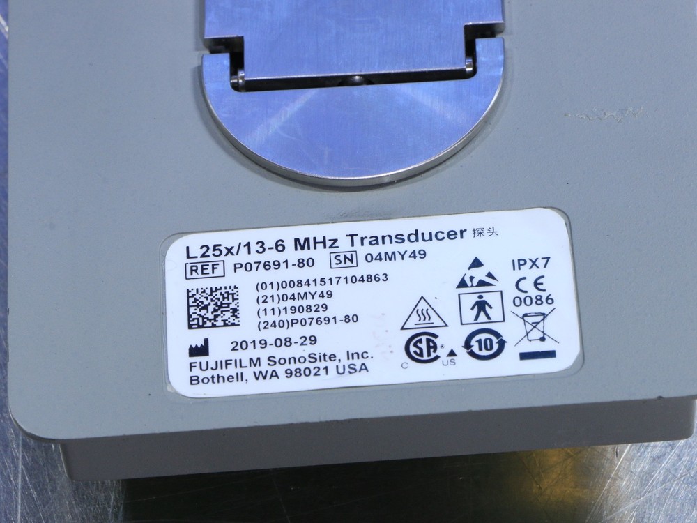 SonoSite L25x linear Array Ultrasound Transducer