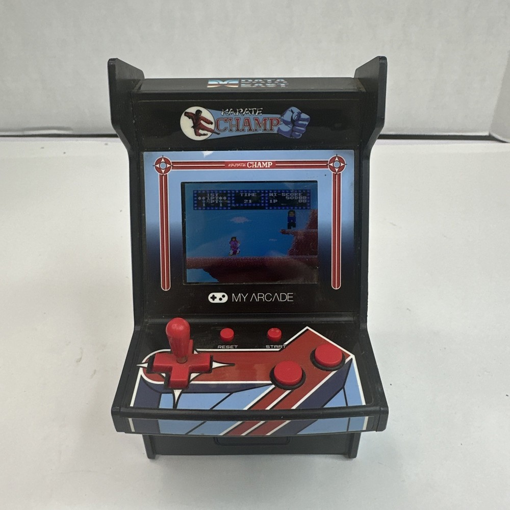 My Arcade Data East Classics Mini Player Karate Champ - Tested & Working!
