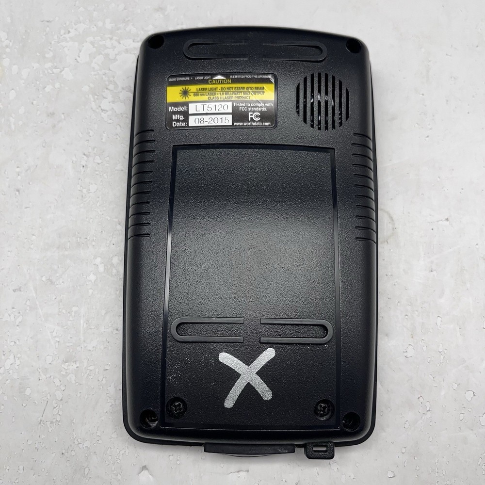 Worth Data TriCoder LT5120 Portable Barcode Reader Scanner 1D Sold As Is D3