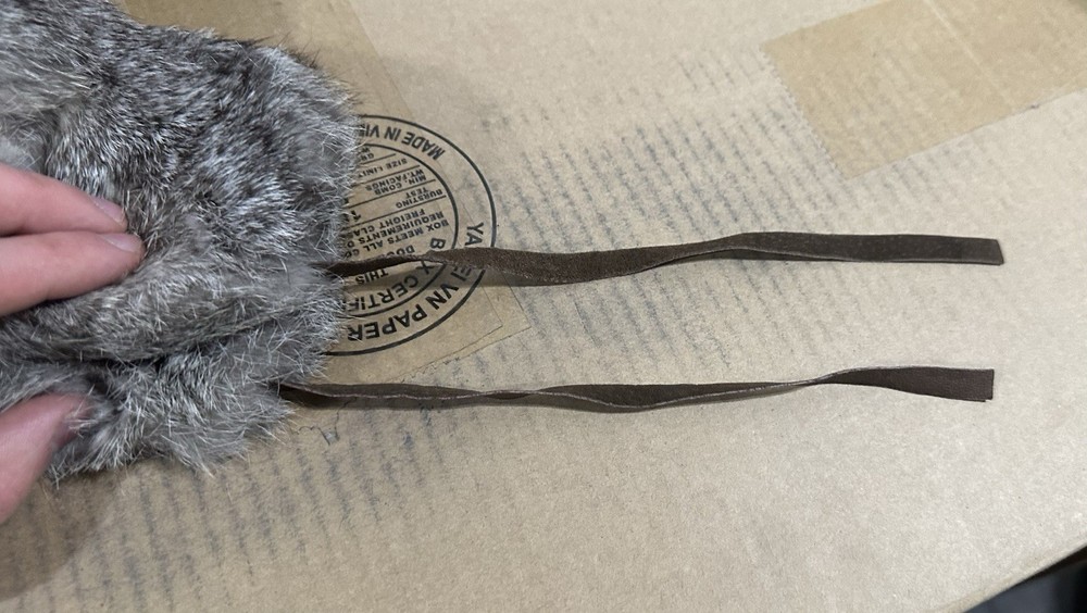 VINTAGE! German WW2 Rabbit Fur Hat