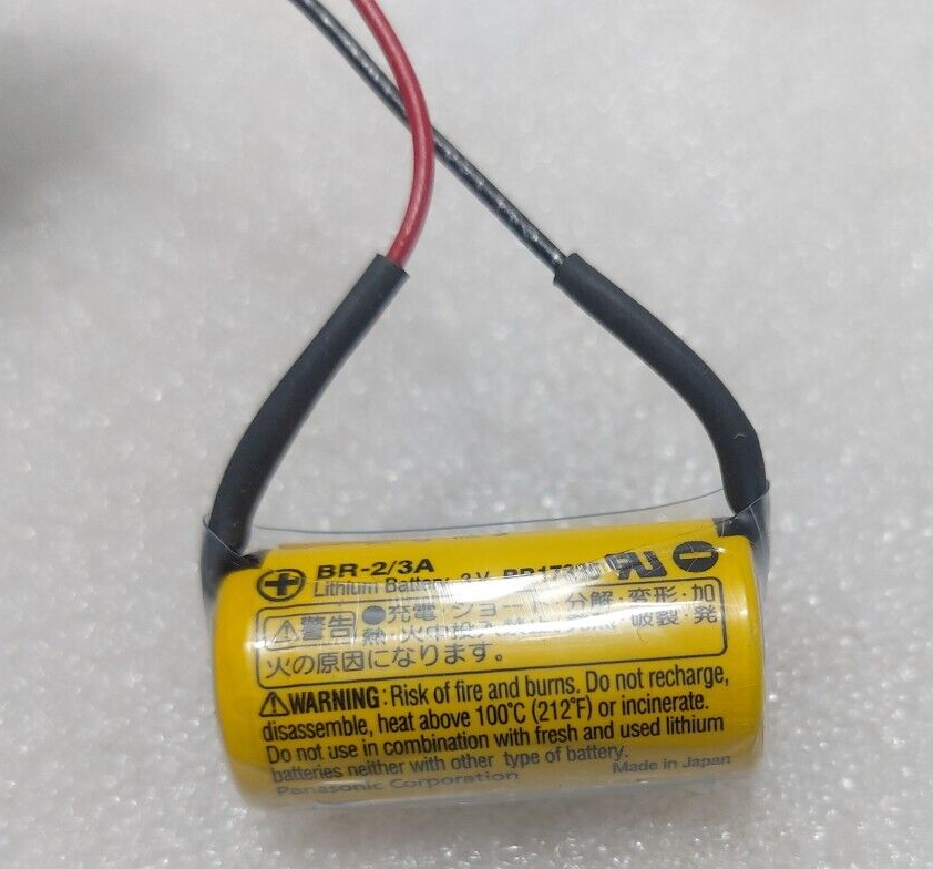 GE Fanuc IC693ACC301A Replacement Battery / Panasonic BR-2/3A
