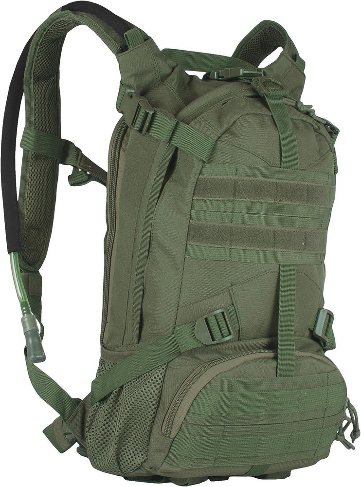 FOX OUTDOOR 20L HYDRATION PACK ELITE TACTICAL EXCURSIONARY INCLUDES 2.5L BLADDER