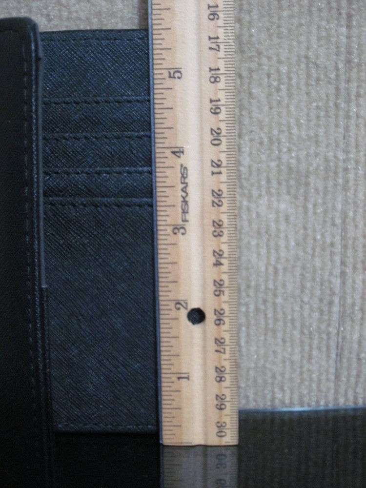 Samsonite Black Wallet Credit Card Holder Slim Design RFiD Blocking