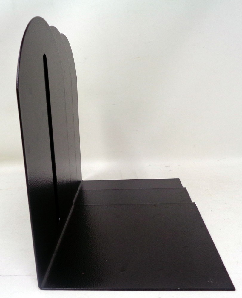 CRATE & BARREL 6" Heavy Metal Book Ends