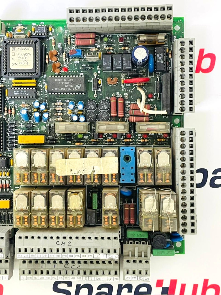 MicroBasic Industrial Relay Control PCB