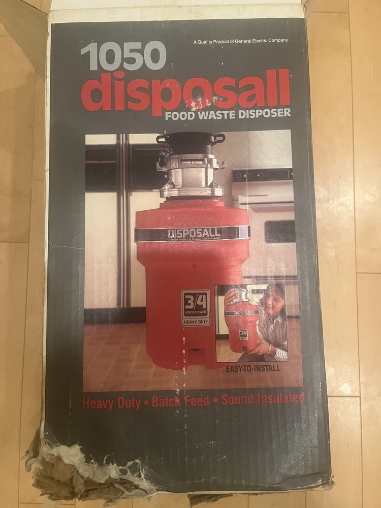 GE Disposall Insinkerator 3/4 HP Model 1050