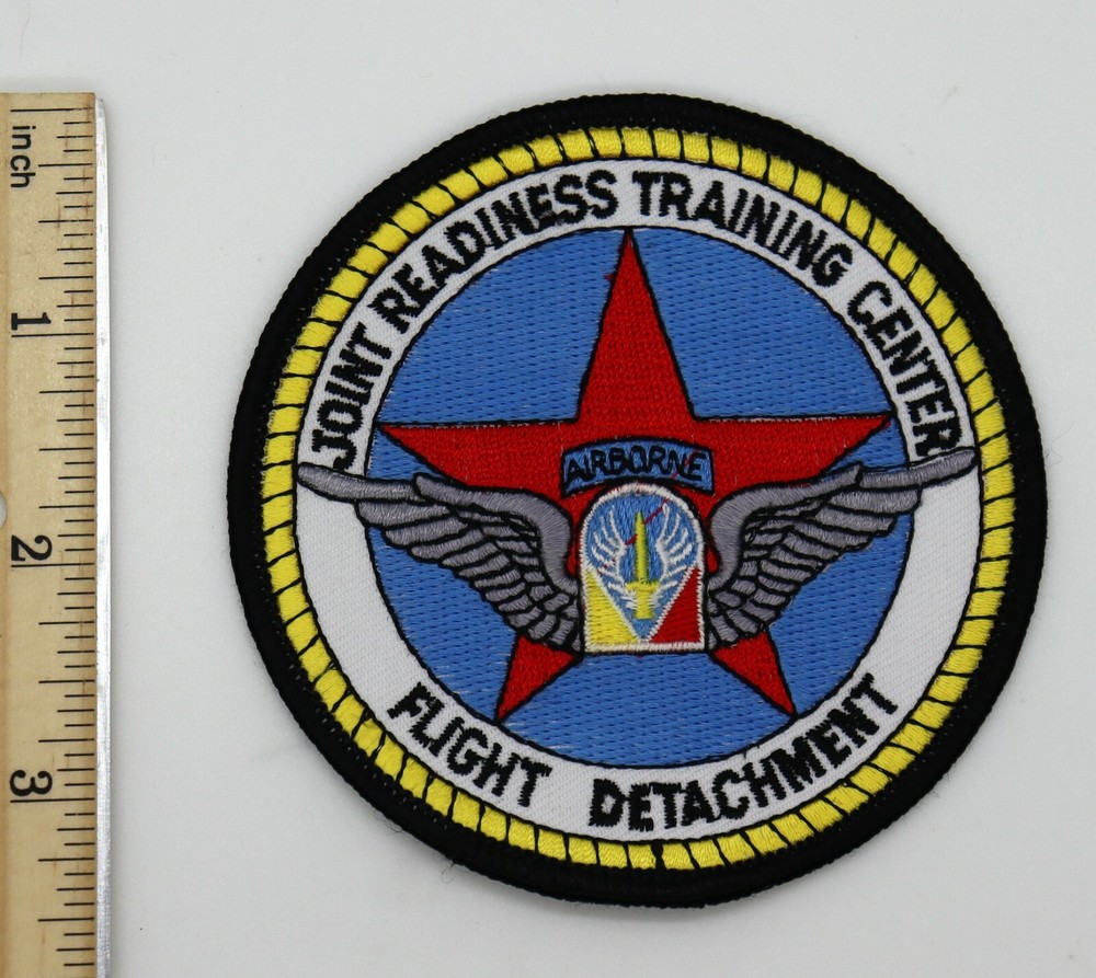 JOINT READINESS TRAINING CENTER AIRBORNE AVIATION FLIGHT DETACHMENT PATCH
