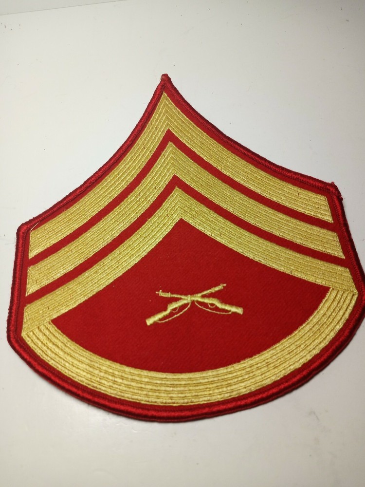 USMC Gunnery Sergeant Female Uniform Patch 6x 7