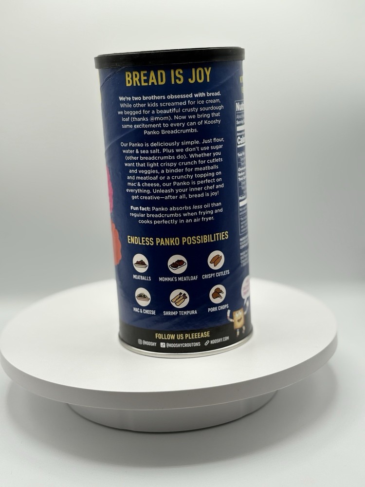 Kooshy Breadcrumbs Sourdough Panko Plain