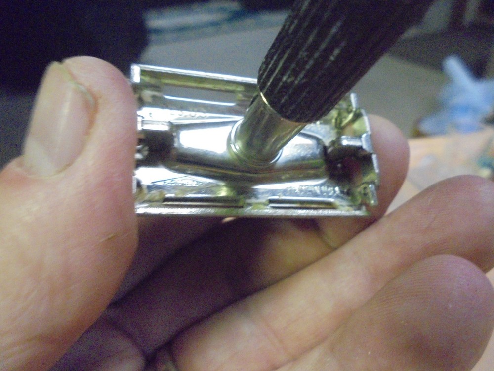 Vintage 1972 Gillette Safety Razor S1 Date Code