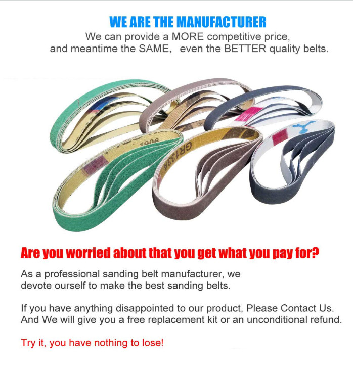 24 Pcs 1/2" x 12" Replacement Belt Kit for Work Sharp Original Knife & Tool...