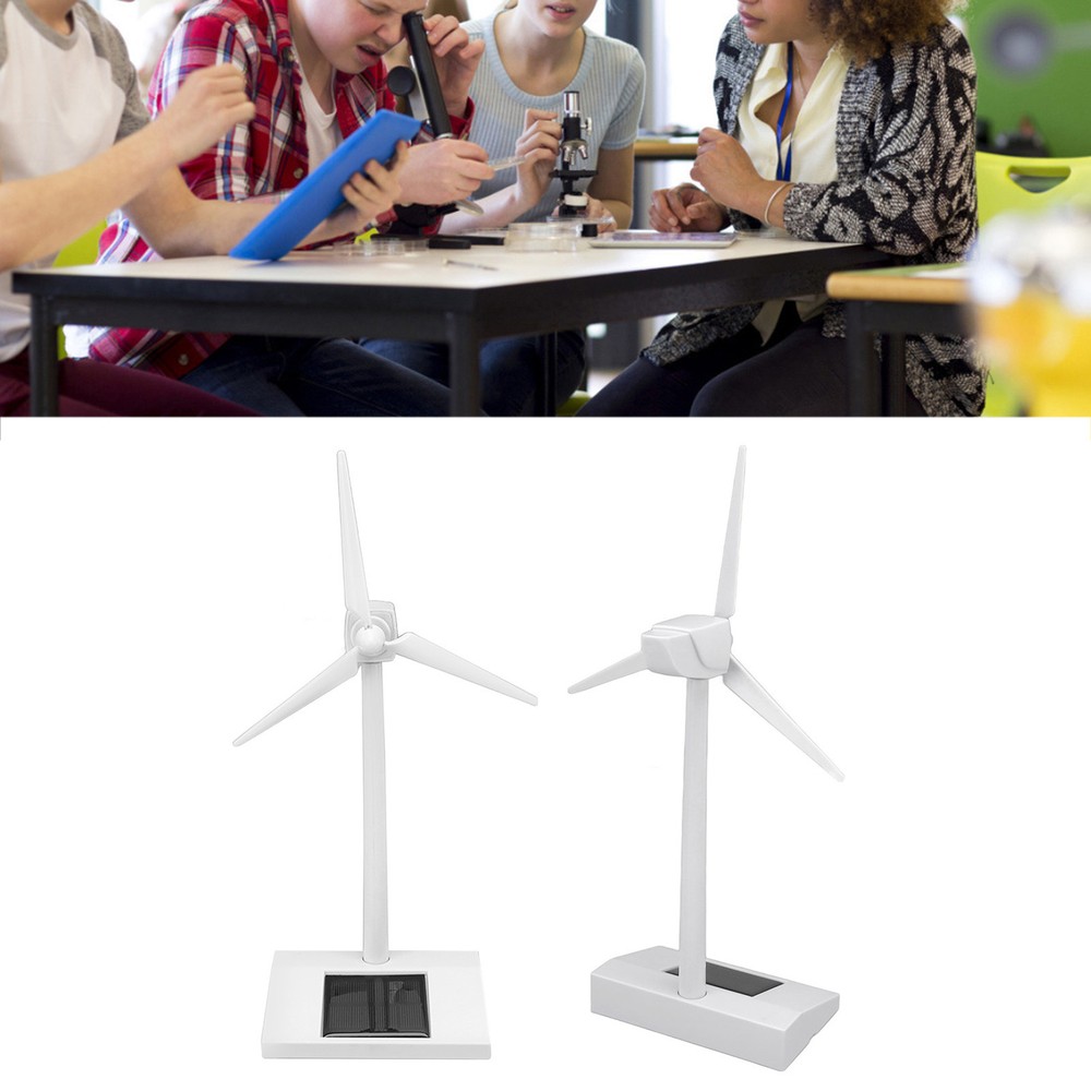 Solar Powered Wind Model DIY Ornament Decoration Science Teaching Education