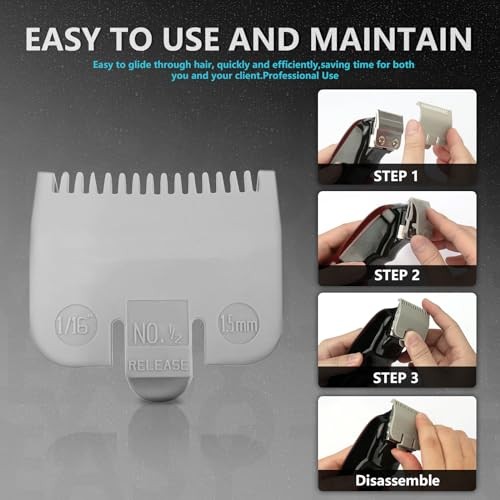 1/16" Replacement for Wahl Professional Attachment Clipper Guide Replacement...