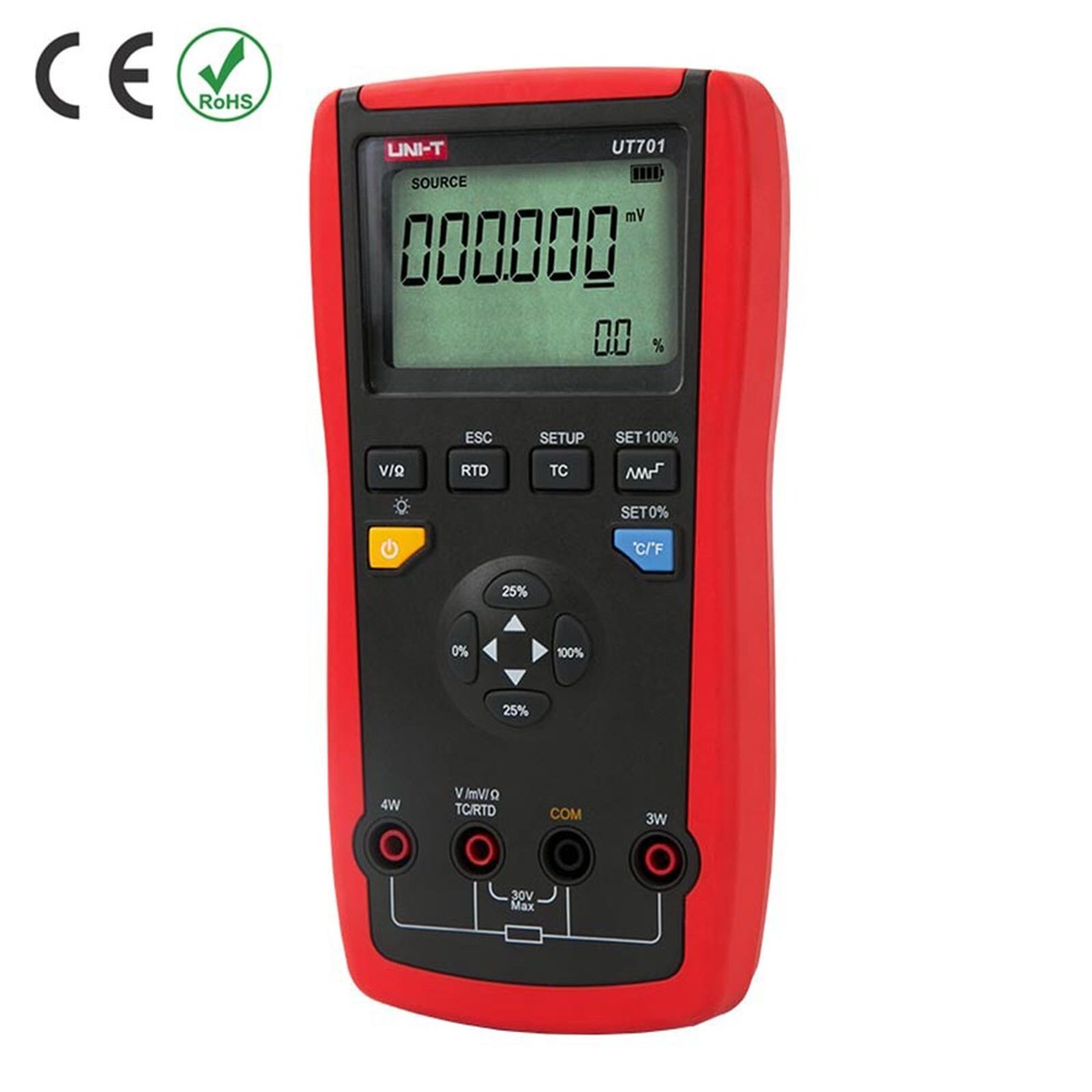 UNI-T UT701 Single Function Temperature Calibrator 6-Digit Display DC