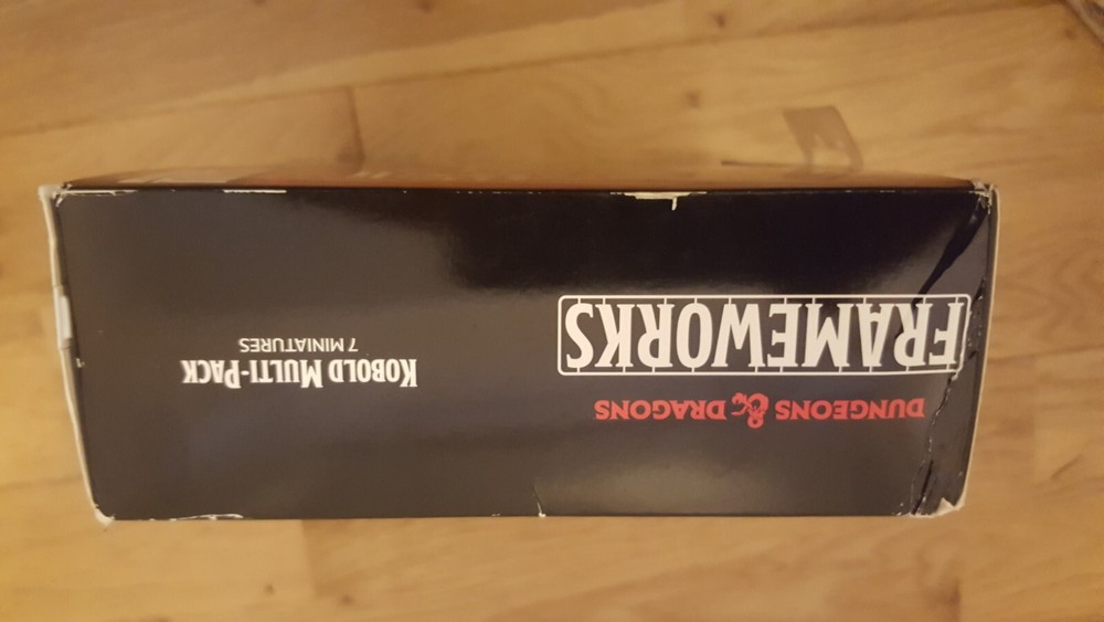 dungeons & dragons frameworks 7 miniatures kobold multi-pack figures unused