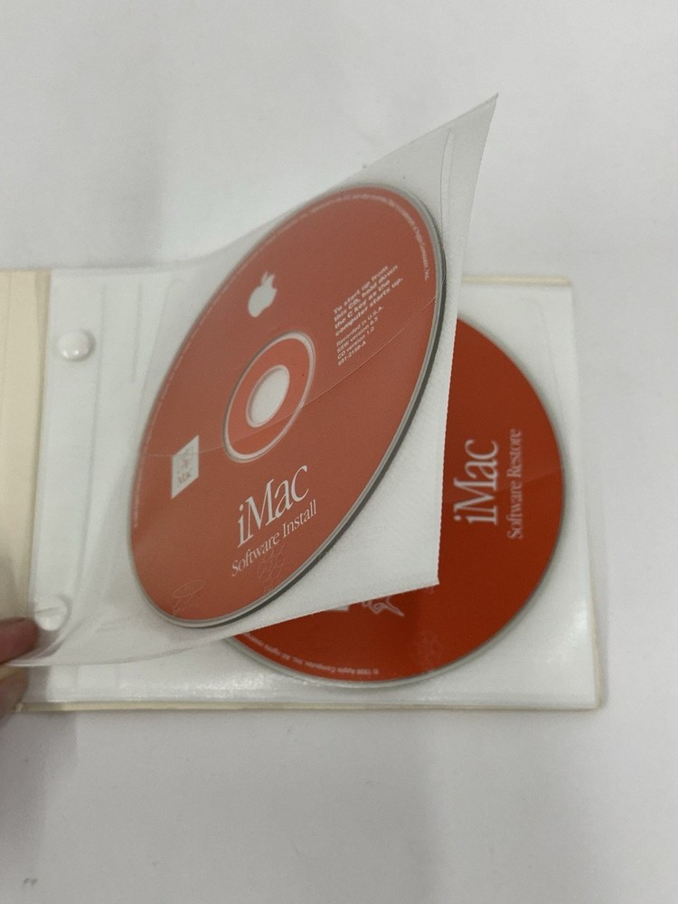 Apple iMac Software Install/Restore Media Version 8.5 OS CDs