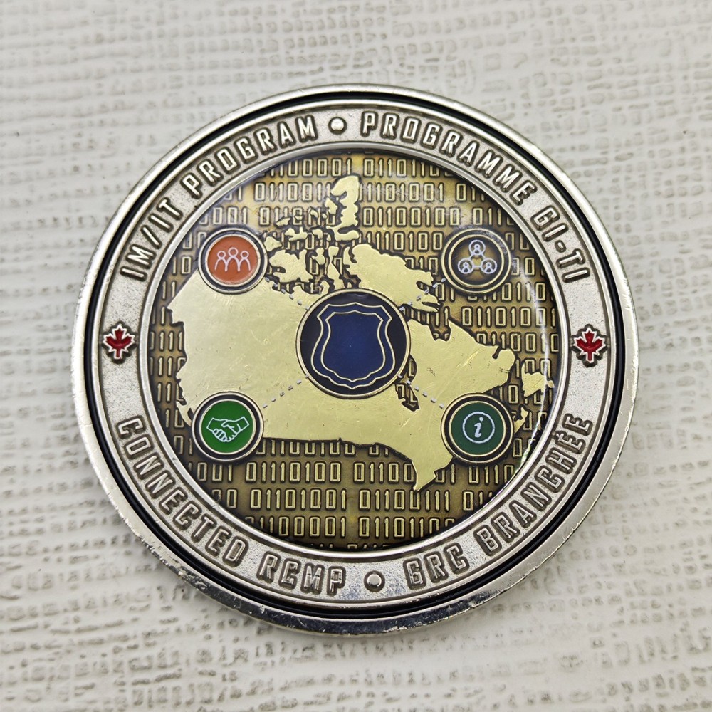 RCMP IM/IT PROGRAM Challenge Coin