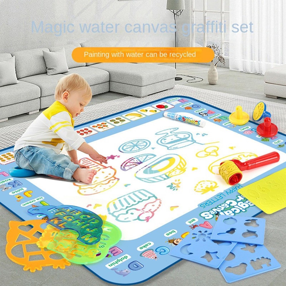Water Doodle Mat Learning Tablet Writing Board Water Paint Mat