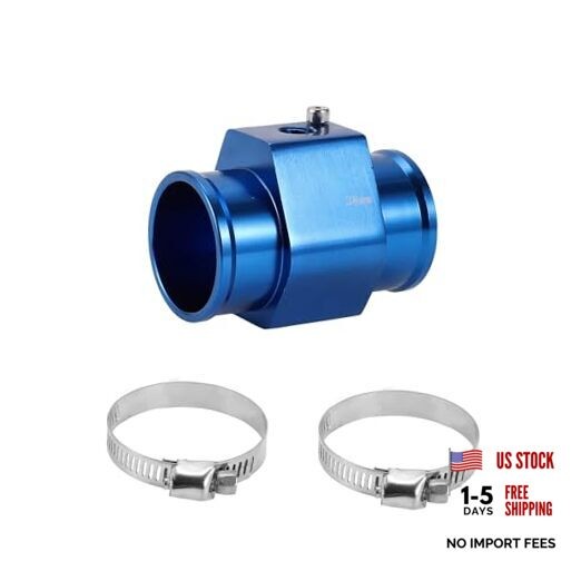 1 Set Car Water Coolant Temperature Sensor Adapter Joint Pipe Radiator Sensor