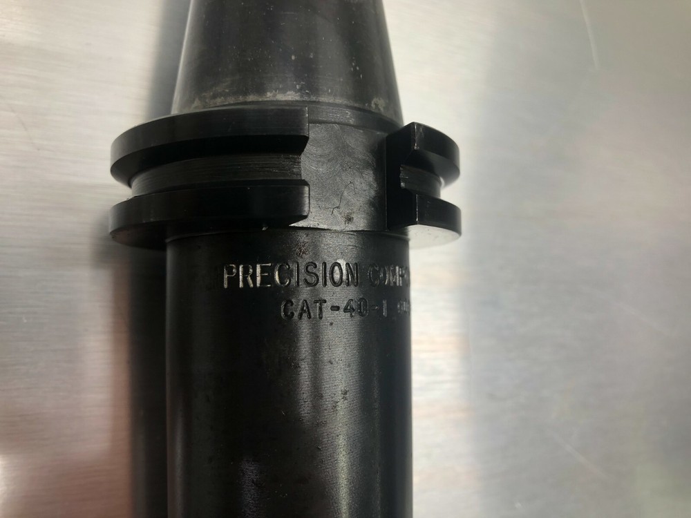 Precision Components End Mill Holder Extension - CAT-40-1.000-6 - 1" Diameter
