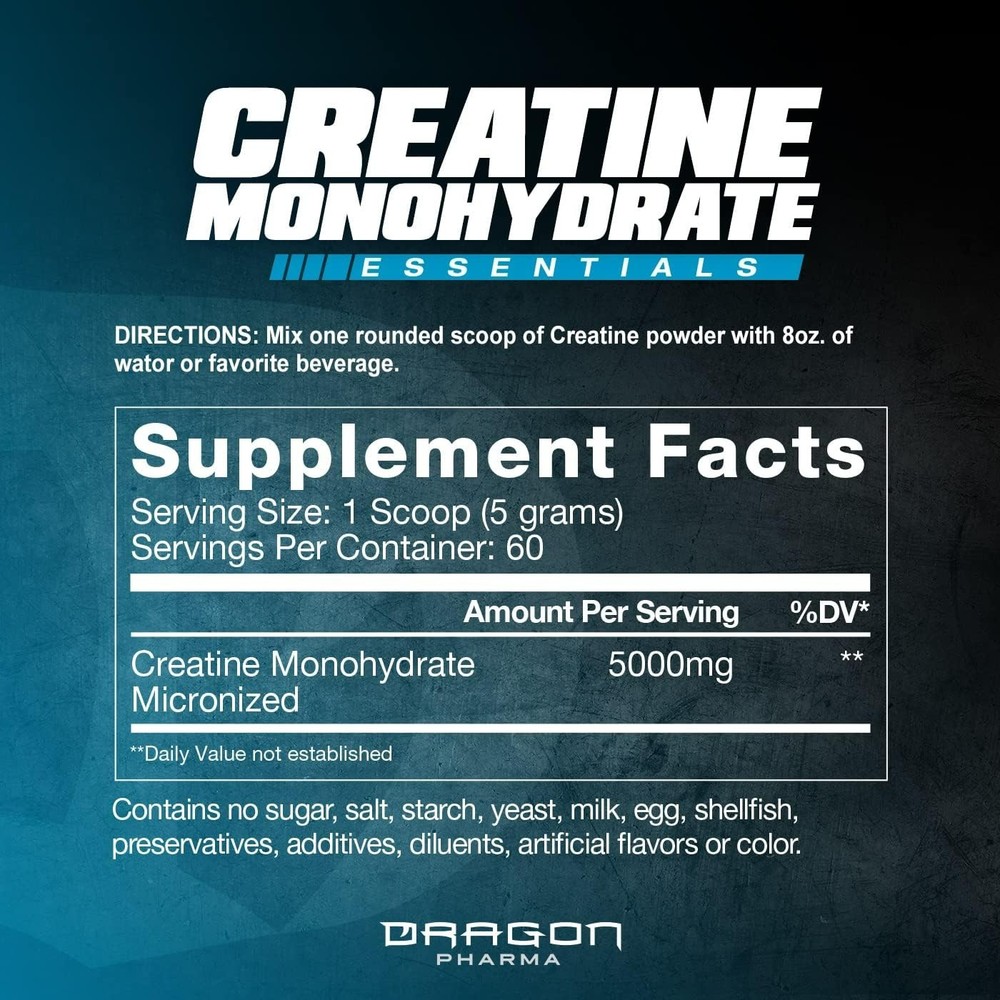 Creatine Monohydrate, Aid Muscle Recovery, Post-Workout Supplement, Antioxida...