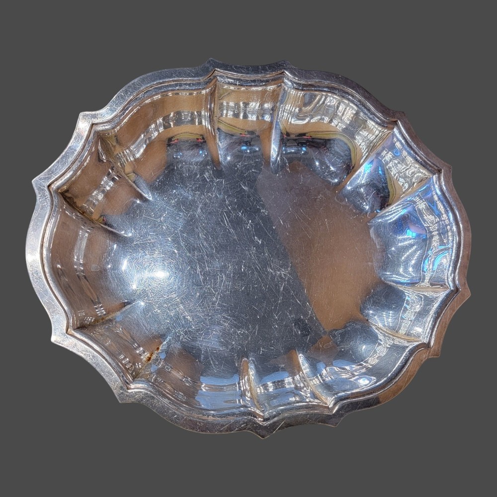 International Silver Chippendale 6312 Silverplate Handled Serving Set 2 Piece