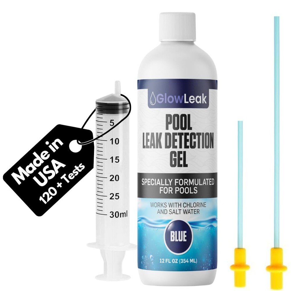 Professional Pool Leak Detection Kit + 2 Precision Dispensing Applicators wit...