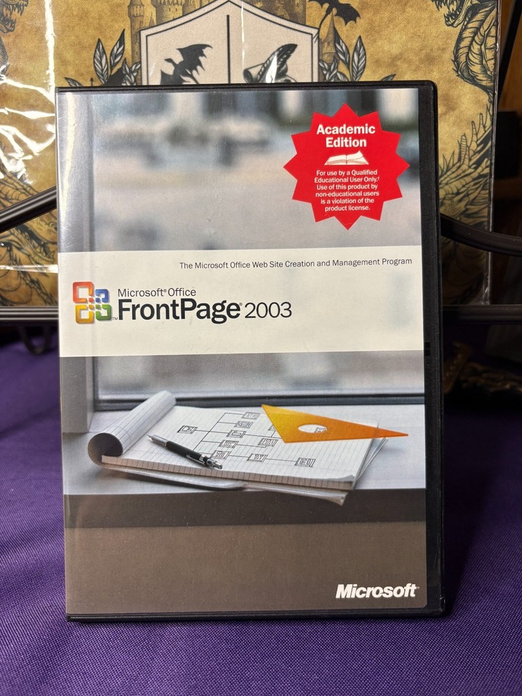 Microsoft Office FrontPage 2003 for Windows Full Version Academic Edition Key