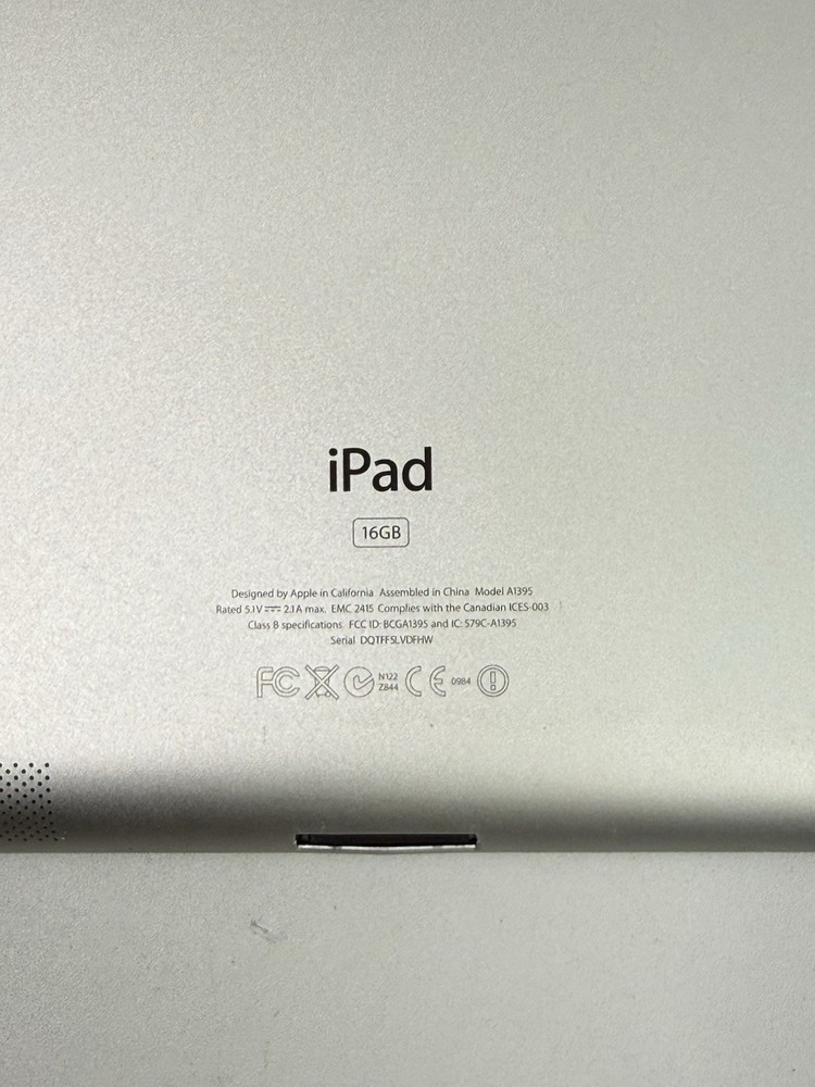 apple ipad a1395 16gb