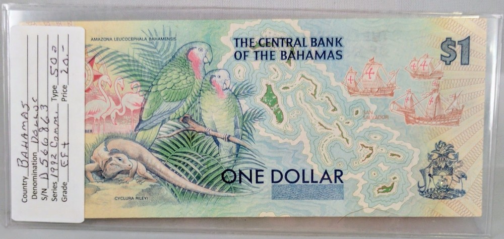 1992 Bahamas Dollar Commemorative Issue