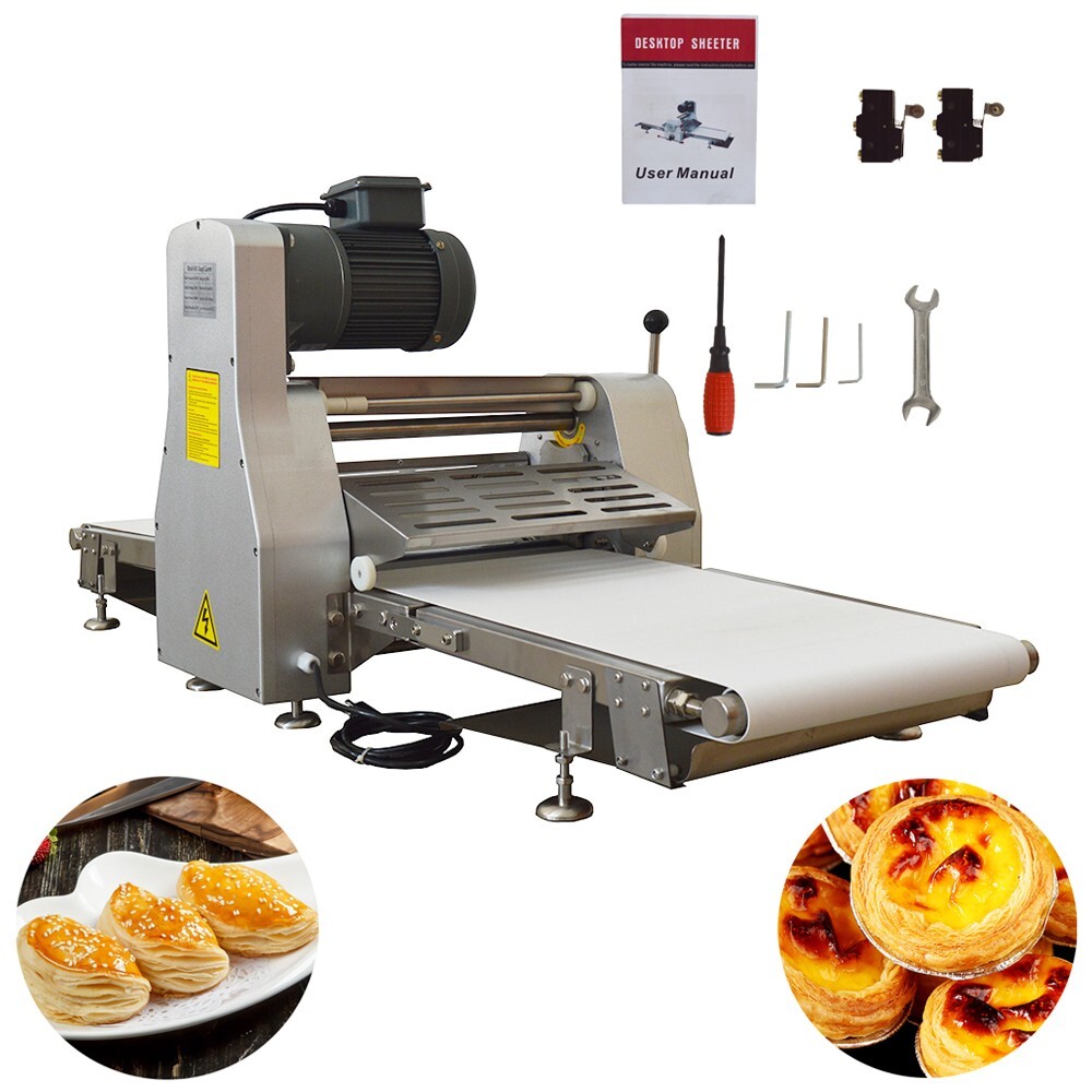 Commercial 110V Table Folding Pastry Machine Dough Sheeter Machine